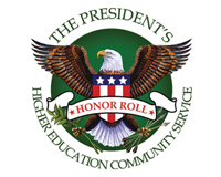 President's Higher Ed Community Service Logo