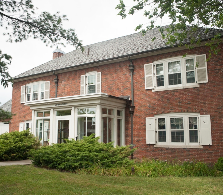 Exterior of Campus House