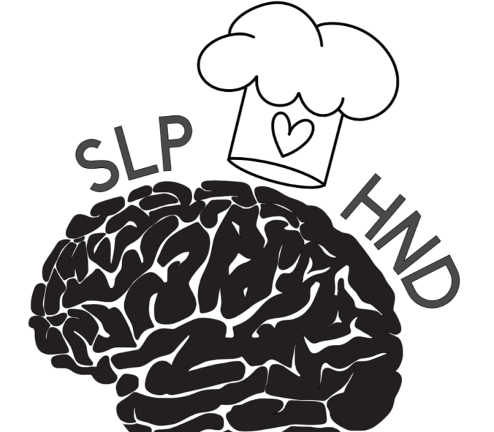 Iron Chef logo design showing a brain with chef's cap.