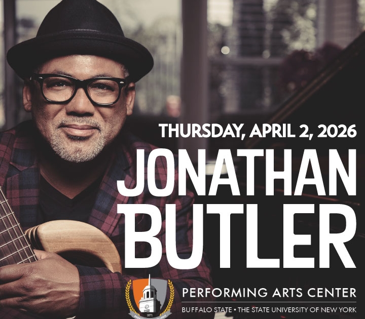 Graphic promoting Jonathan Butler