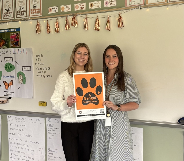 Hannah Wolf and Emily Lukowski