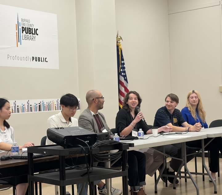 Presenters at the Buffalo Humanities Festival