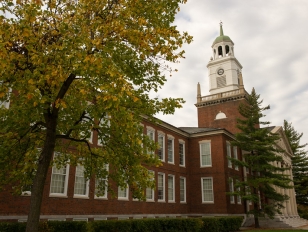 Rockwell Hall in fall