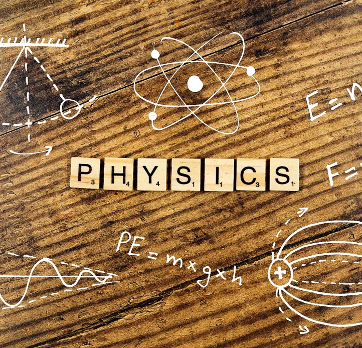 Physics spelled with Scrabble letters