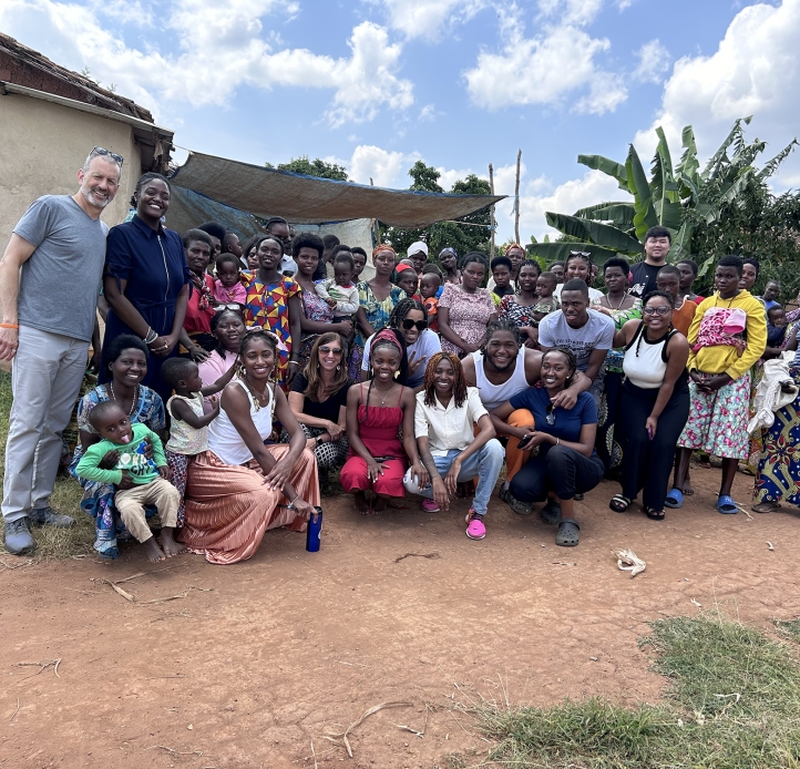 Buffalo State students, faculty, and staff in Rwanda