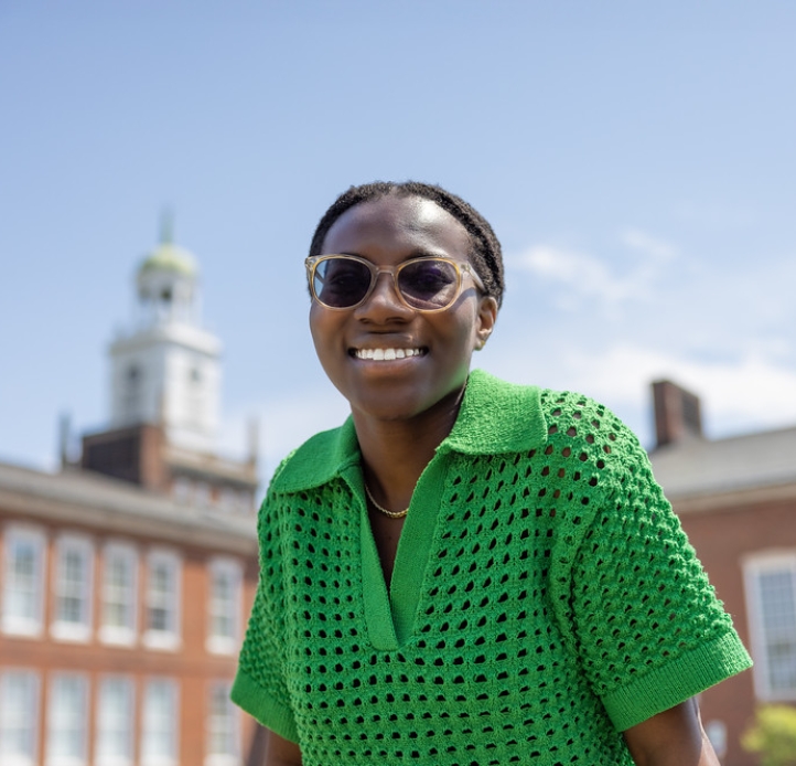 Student with sunglasses