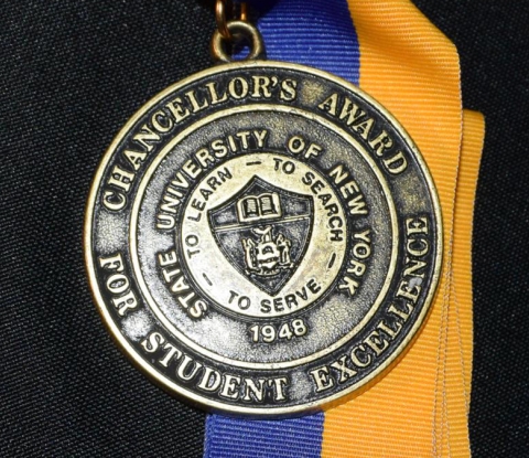 Chancellor's Award medal