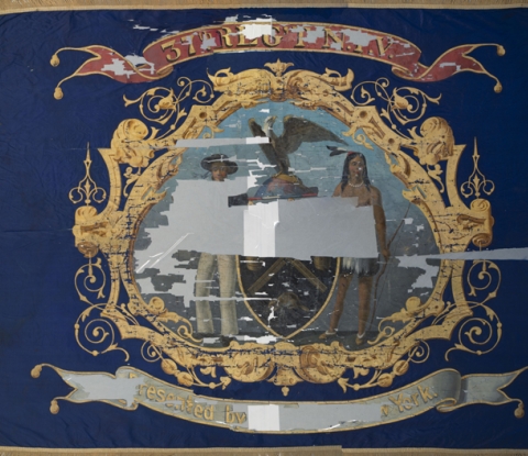 Image of the restored flag