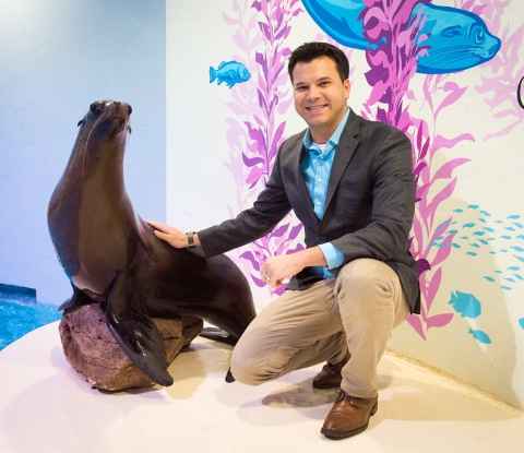 Gary Siddall, a Buffalo State graduate, is president and CEO of the Aquarium of Niagara.