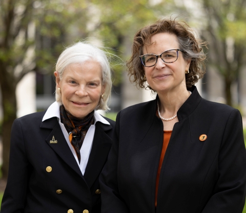 Linda Dobmeier and Jennifer Burris