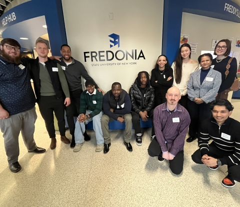 Buffalo State cohort at SURC