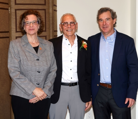 President Jennifer L. Burris, Ph.D.; James Brandys; James M. Finnerty