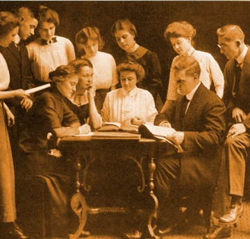 Buffalo State students in 1871