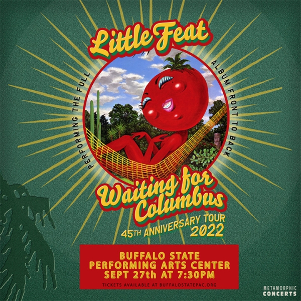 Advertisement for Little Feat's 45th Anniversary Tour