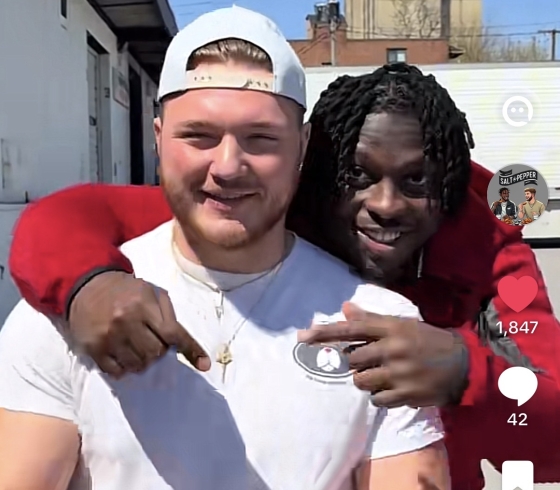 Chris and Caleb on TikTok