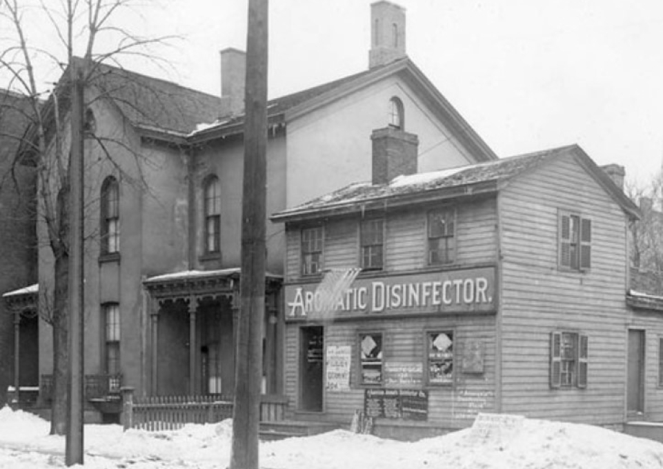Building at 517 Washington Street, Buffalo NY, in 1915