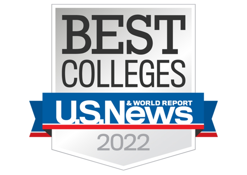 U.S. News & World Report Best Colleges 2022 logo