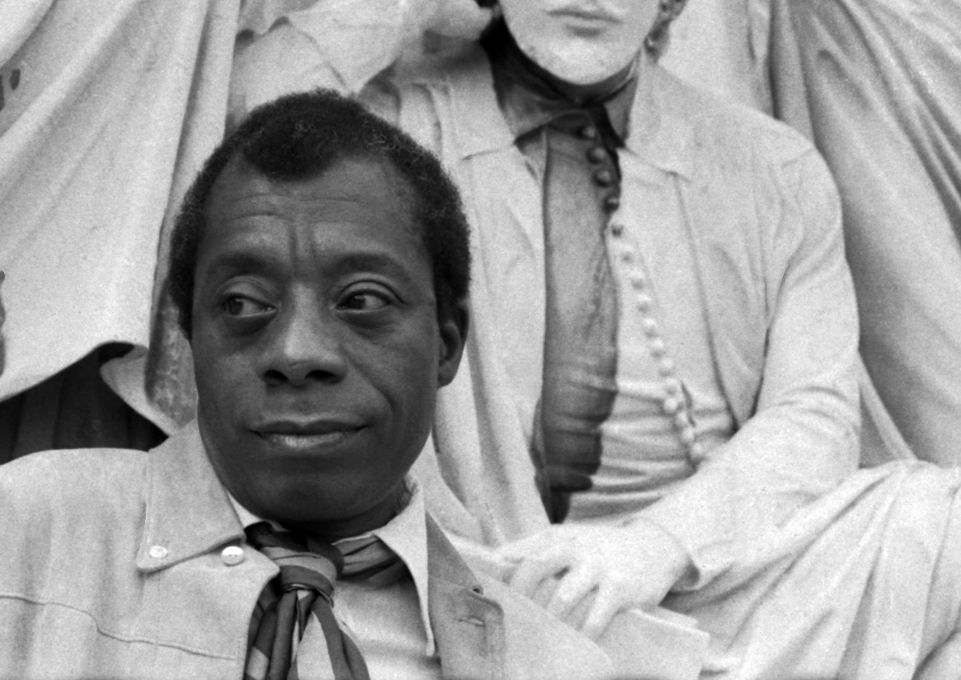 Photo of author James Baldwin