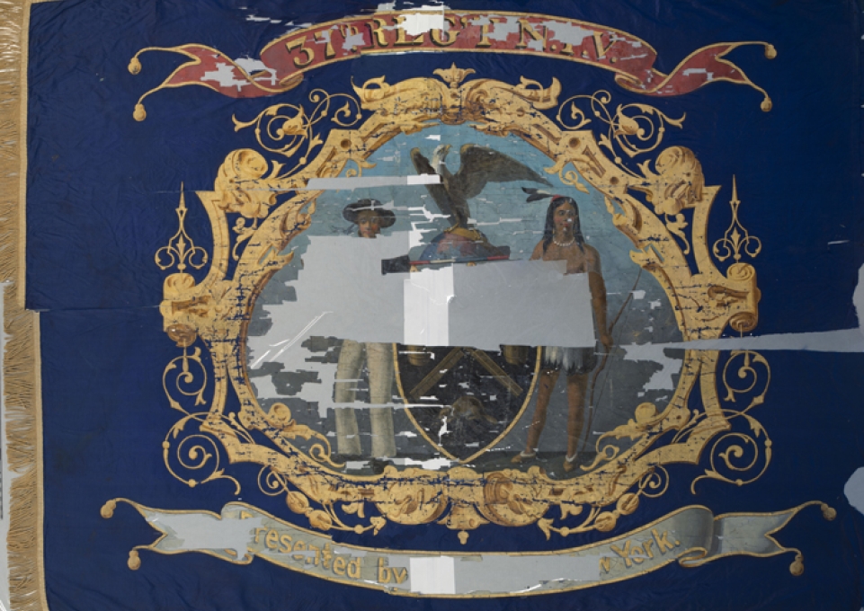 Image of the restored flag
