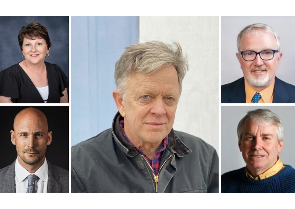 Center: Ted Conover; top left: Deanna Quinn Miller; bottom left: Corey McCarthy; top right: Andy Prinzing; bottom right: Gary Miller