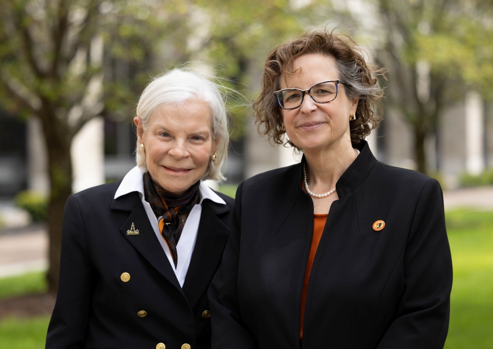 Linda Dobmeier and Jennifer Burris