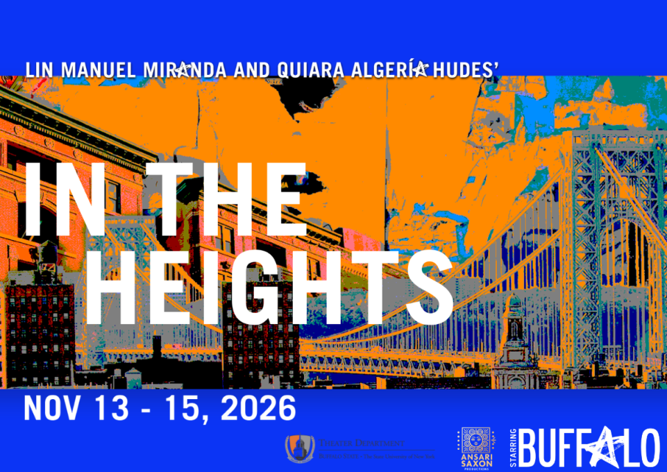 Graphic promoting In the Heights