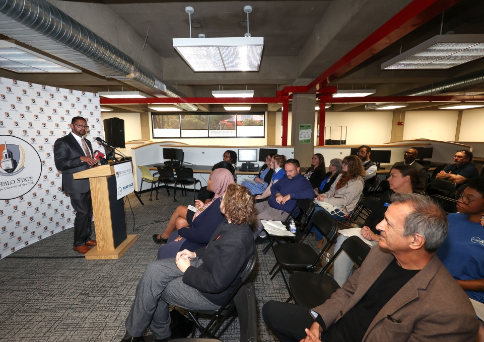 Attendees at news conference for SUNY ACE ASAP