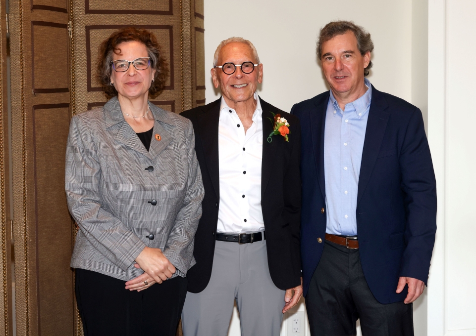 President Jennifer L. Burris, Ph.D.; James Brandys; James M. Finnerty